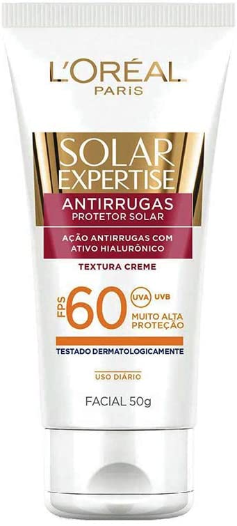 Protetor Solar Facial FPS 60 50g, L'Oréal Paris