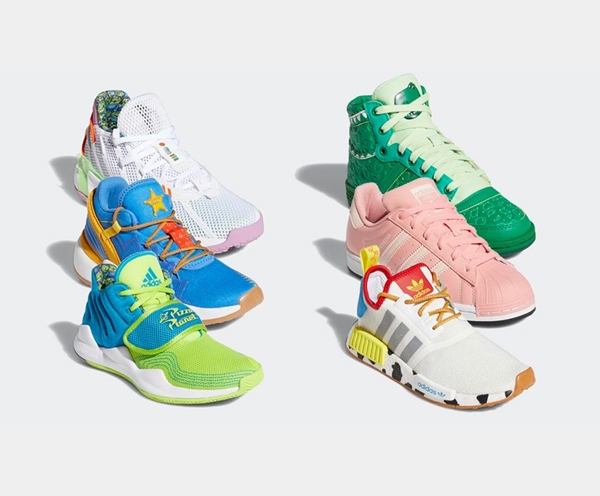 Tênis da Adidas inspirados em Toy Story