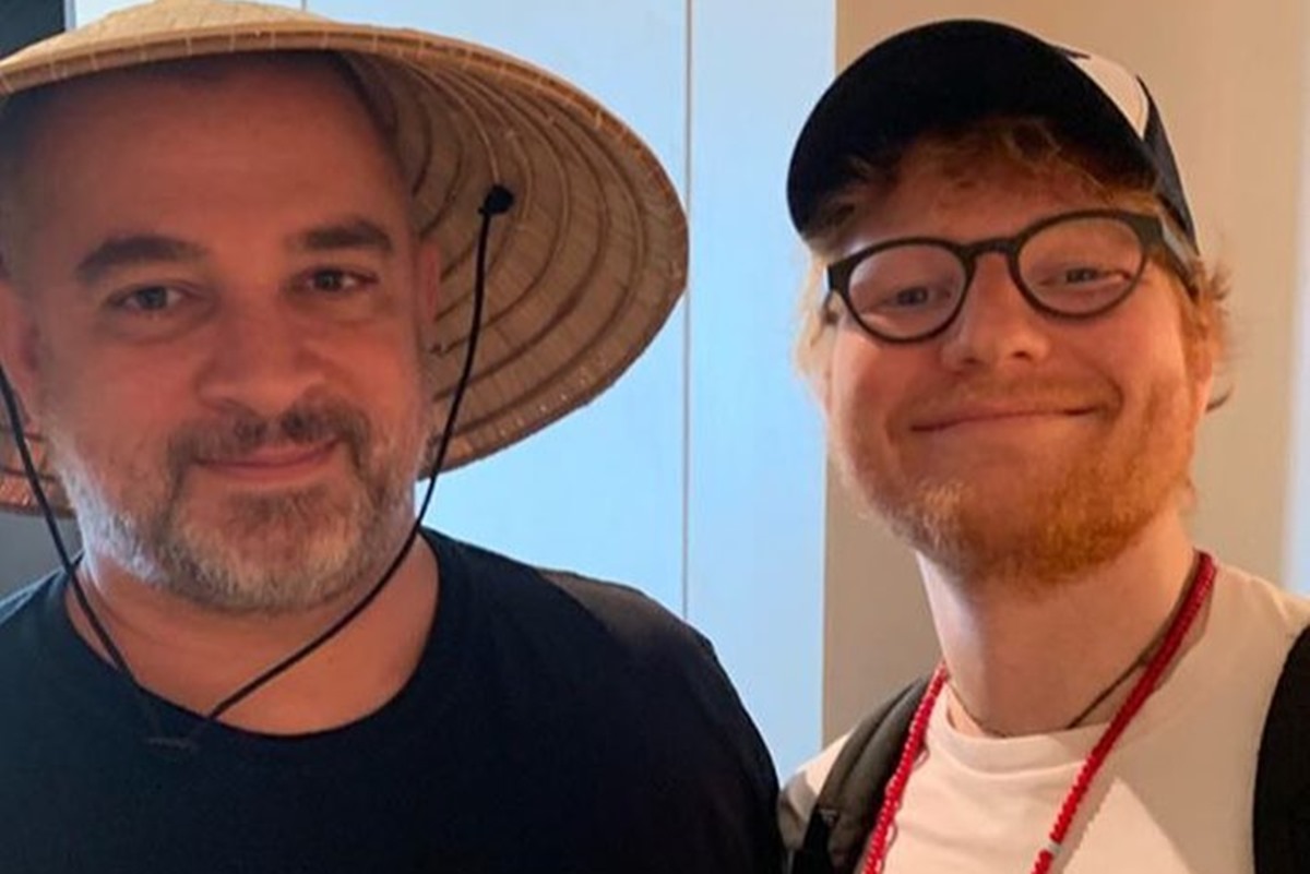 Stuart Camp e Ed Sheeran