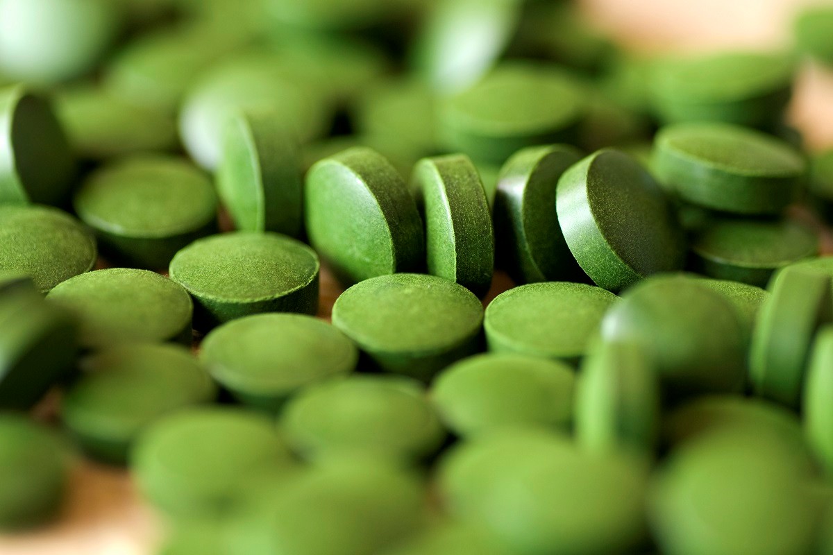 Chlorella tablets