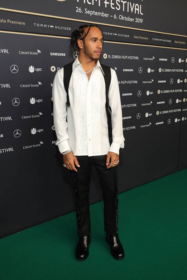 Lewis Hamilton em evento