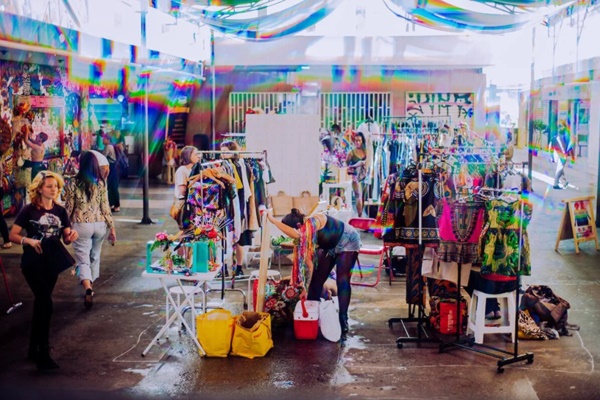 Caixote Bazar, em Brasília