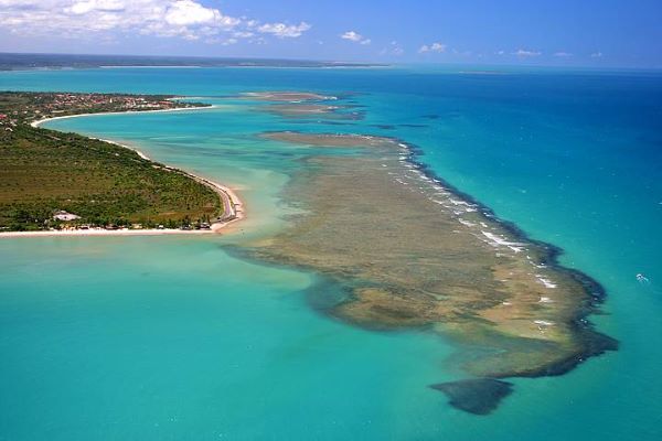 Praia Ponta Grande em Porto Seguro