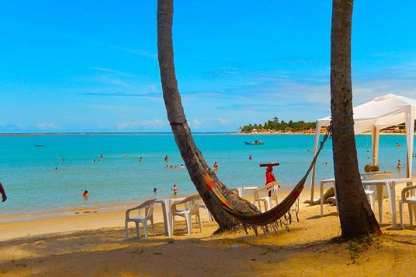 Praia Coroa Vermelha em Porto Seguro