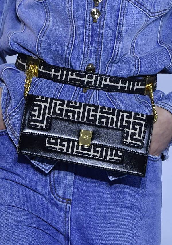 Balmain - bolsa com fechamento flap