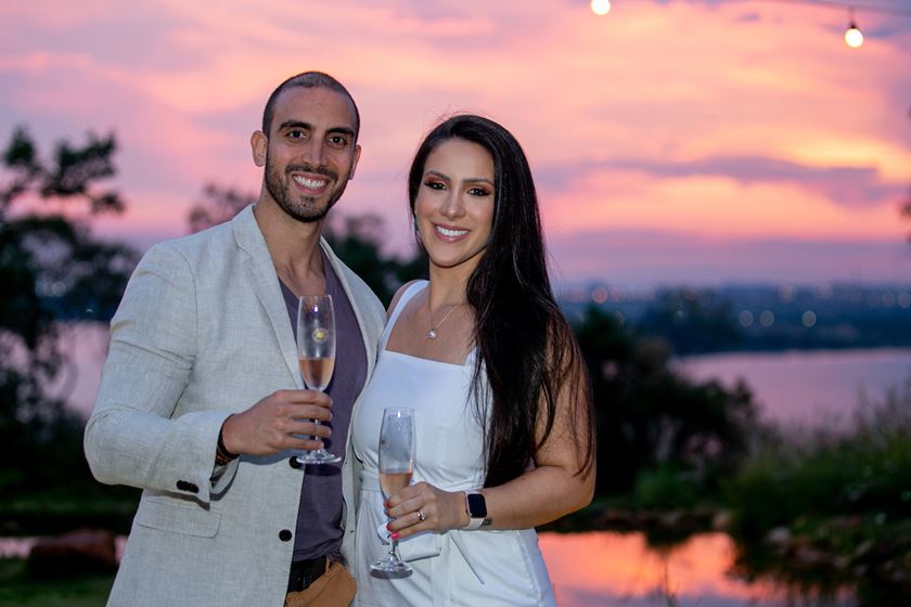 André Nogueira e Rafaela Vilasboa