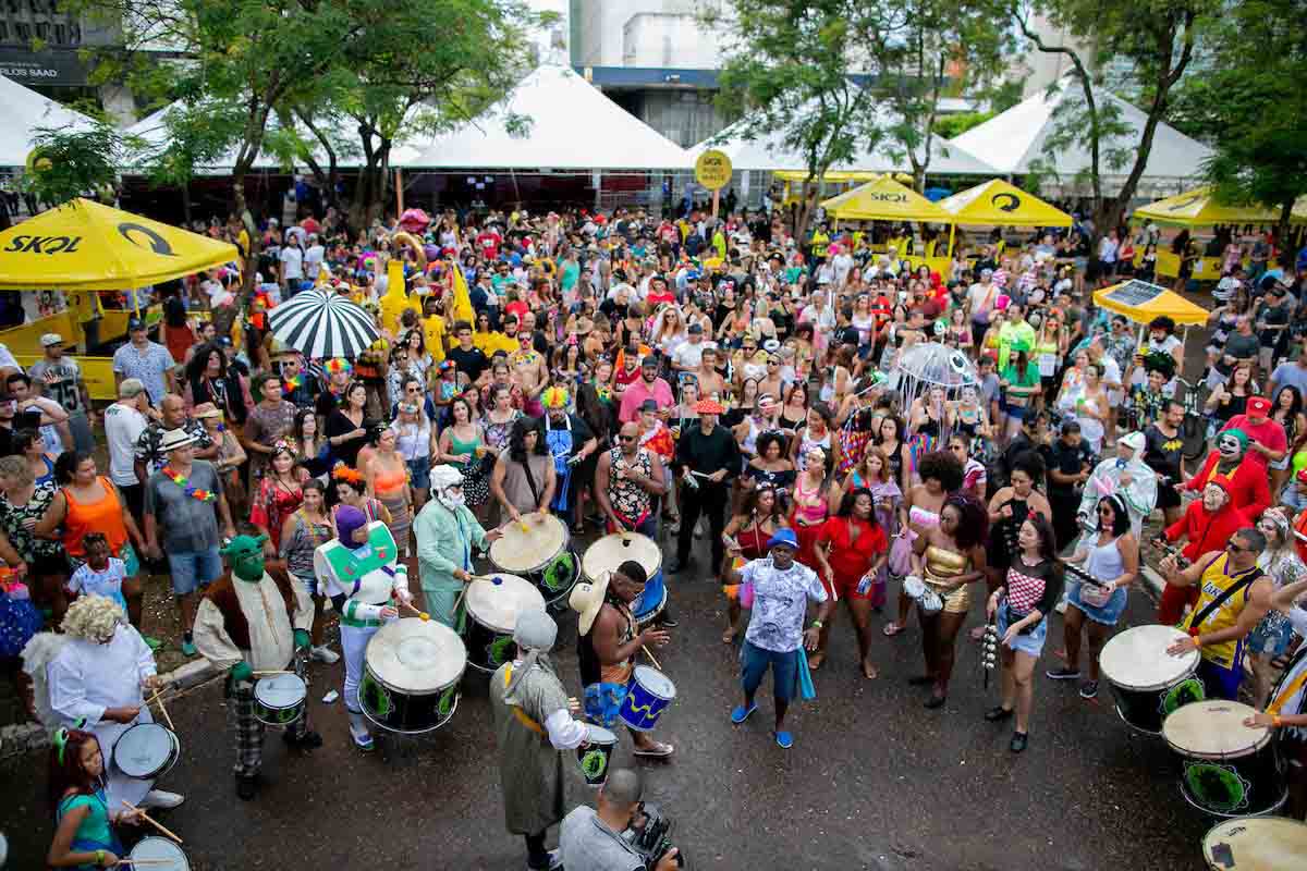 Aglomeração no Carnaval de 2020