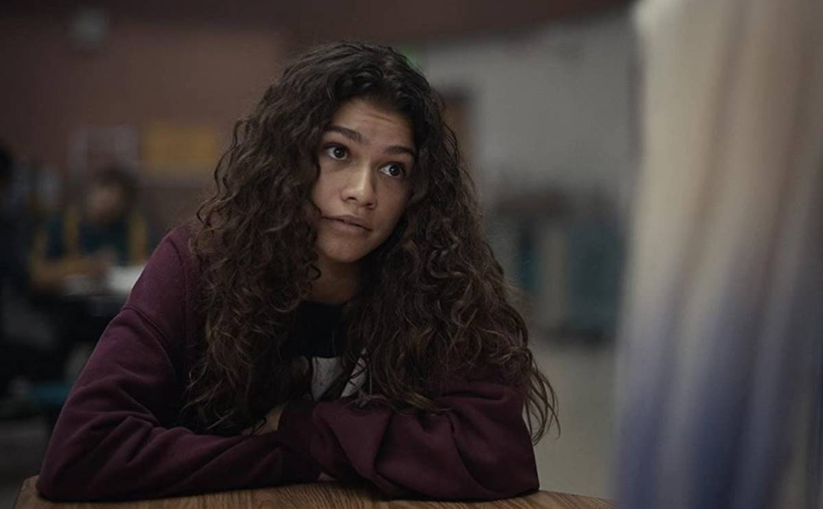 Zendaya em Euphoria, da HBO