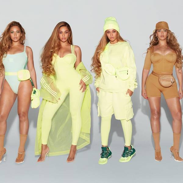 Beyoncé em campanha da segunda coleção Ivy Park x Adidas