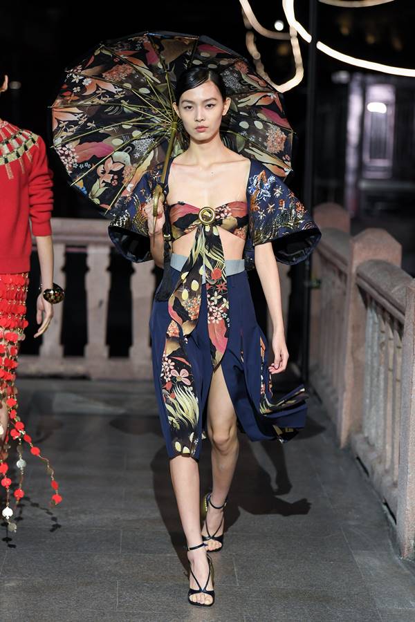 Look da coleção primavera/verão 2021 da Lanvin