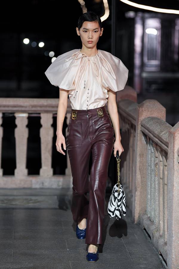 Look da coleção primavera/verão 2021 da Lanvin