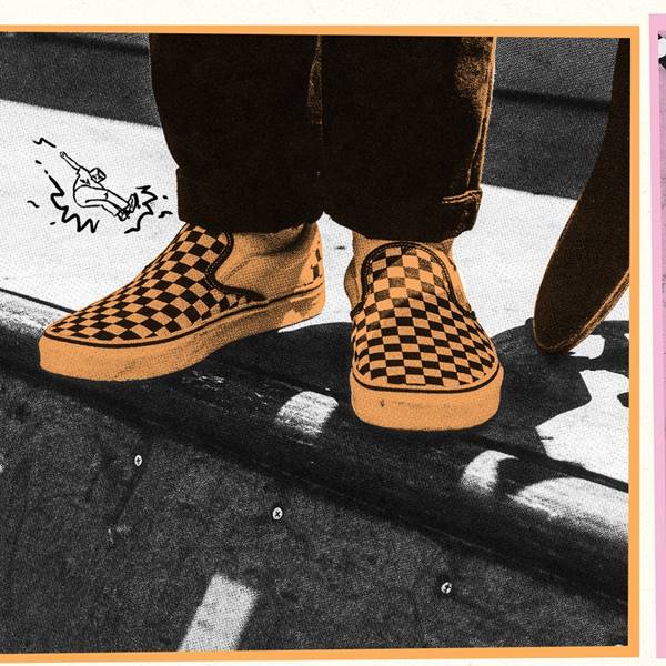 Tênis da Vans com estampa Checkerboard