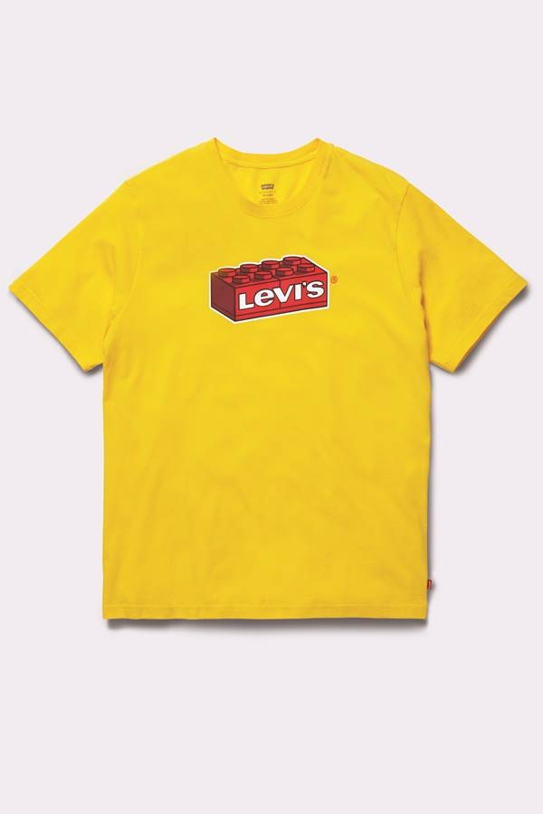 Peça da parceria Levi's x Lego