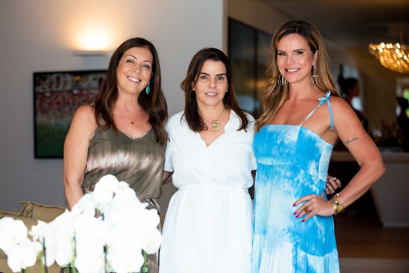 Georgia De Luca, Rita Amaral e Claudia Salomão