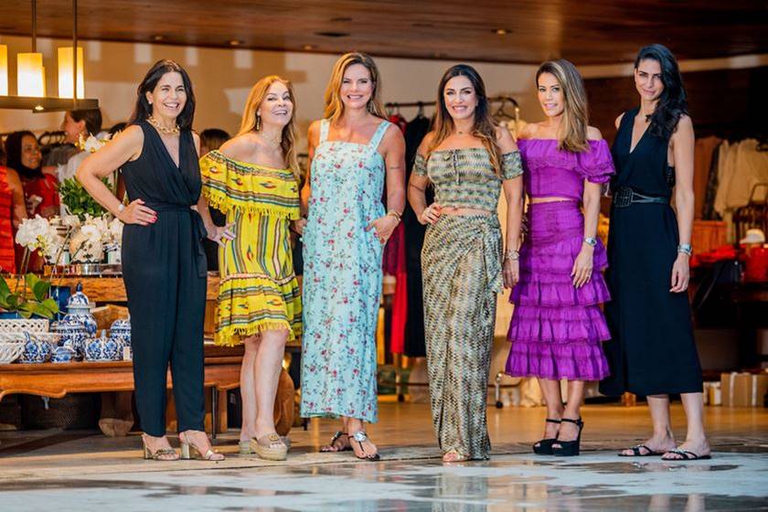 Weni Maranhão, Mônia Hial Abreu, Claudia Salmoão, Ana Paula Gonçalves, Tatiana Mansani e Alice Ferreira