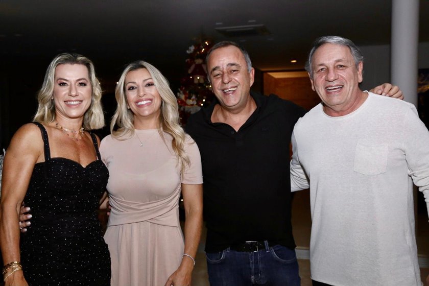 Flávia Toledo, Dora Lettieri, Eduardo Toledo e Giovanini Lettieri