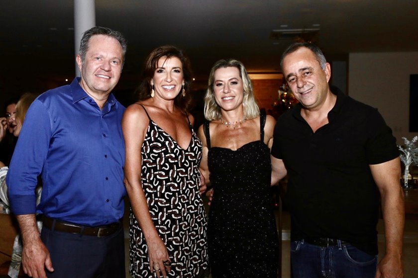 Sergio Kniggendorf, Daniela Kniggendorf, Flávia Toledo e Eduardo Toledo