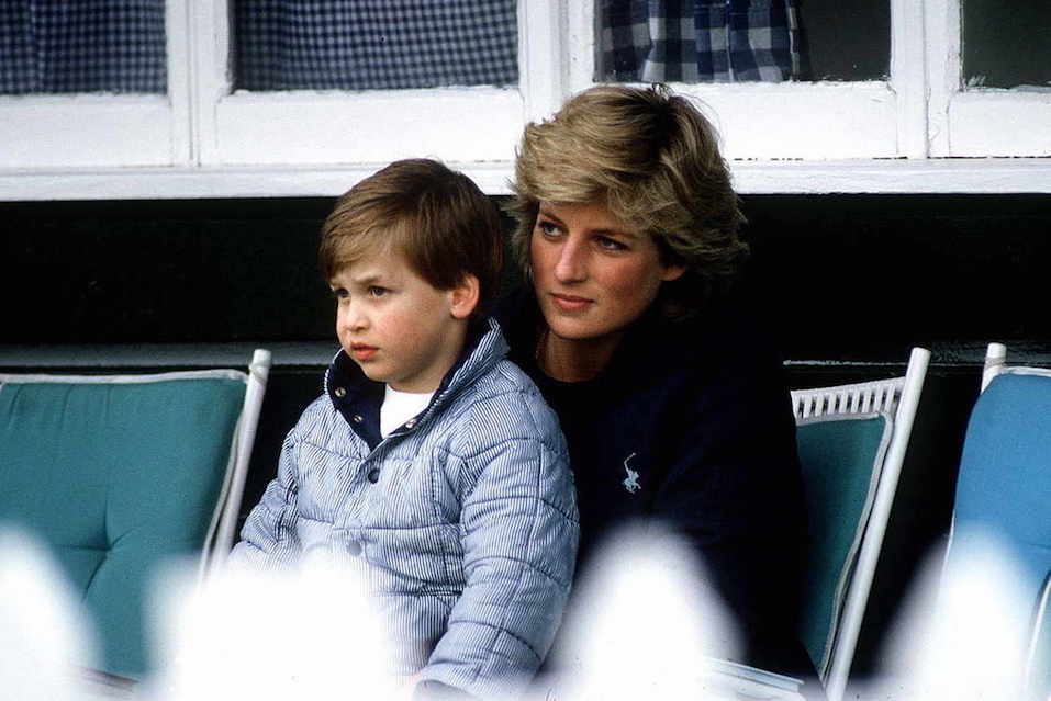 principe william e princesa diana