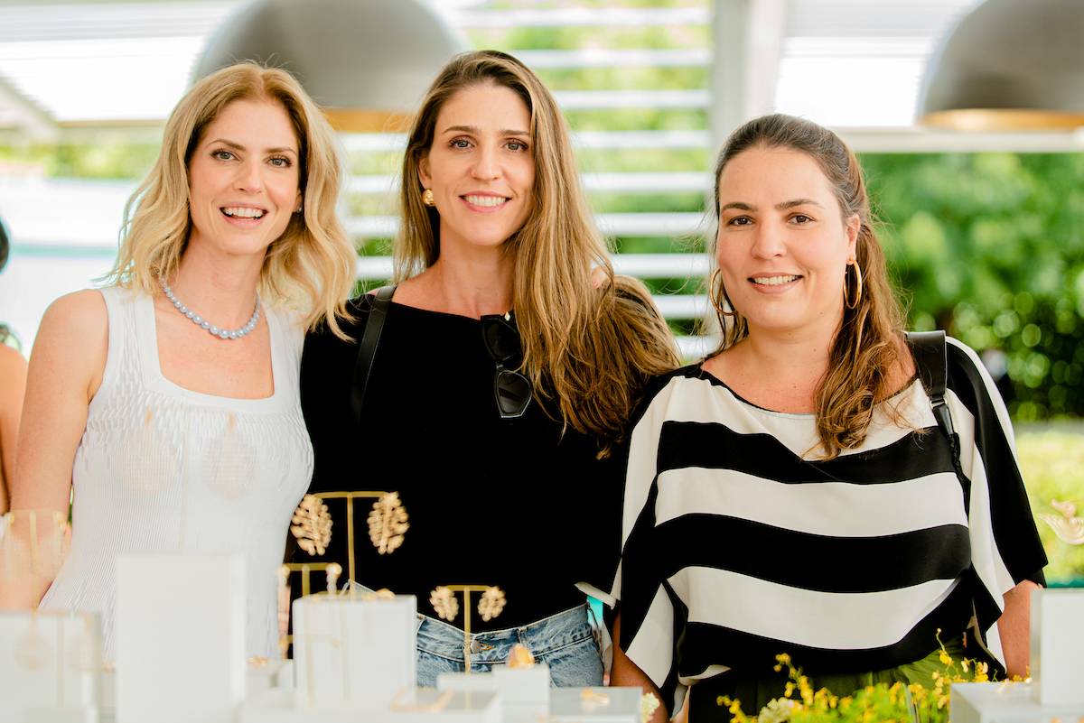 Brasília (DF), 24/11/2020. Gabriella Constantino, Nathalia Abi-Ackel e e Susan Neves promovem almoço com o designer de jóias Fernando Jorge. Foto: Jacqueline Lisboa/Esp. Metrópoles