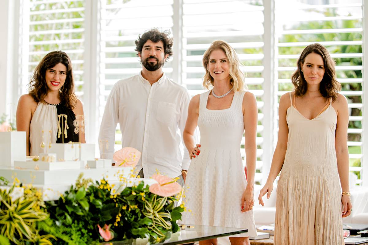 Brasília (DF), 24/11/2020. Gabriella Constantino, Nathalia Abi-Ackel e e Susan Neves promovem almoço com o designer de jóias Fernando Jorge. Foto: Jacqueline Lisboa/Esp. Metrópoles