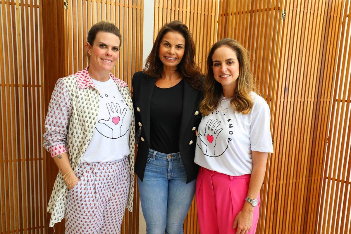 Carola Pertence, Ivana Valença e Sarah Abrahão Tolentino