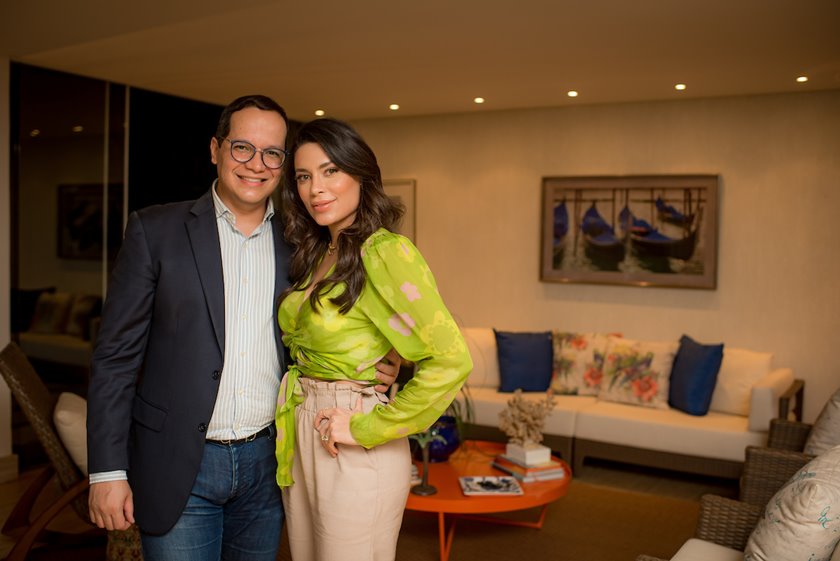 Marcelo Chaves e Luciana Cortes