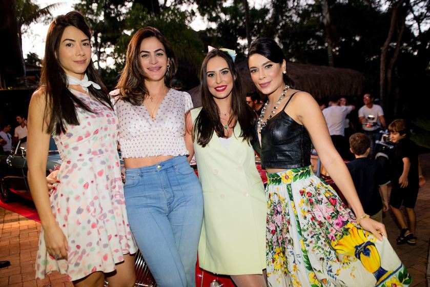 Gabriella Daroit, Julianna Rodrigues, Kheli Abreu e Luciana Côrtes