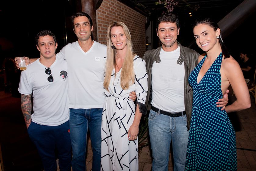 Henderson Vieira, Ricardo Simões, Sabrina Estrella, Fabrício Rodovalho e Lygia Mian