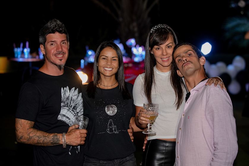 Gabriel Brito, Danielle Barradas, Paola Morales e Lucas Marasta