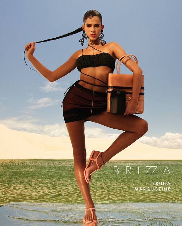 Linha BriZZa Arezzo - campanha com Bruna Marquezine