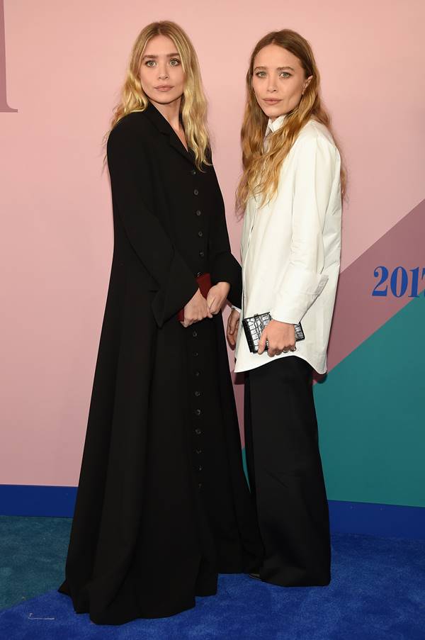 Mary-Kate Olsen e Ashley Olsen no 2017 CFDA Fashion Awards