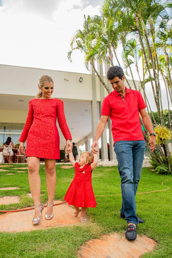 Isadora Campos, Maria Isabel e Jorge Paulo Palhares