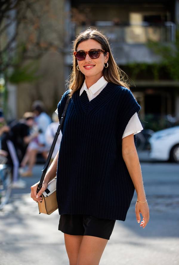 Camisa branca no street style