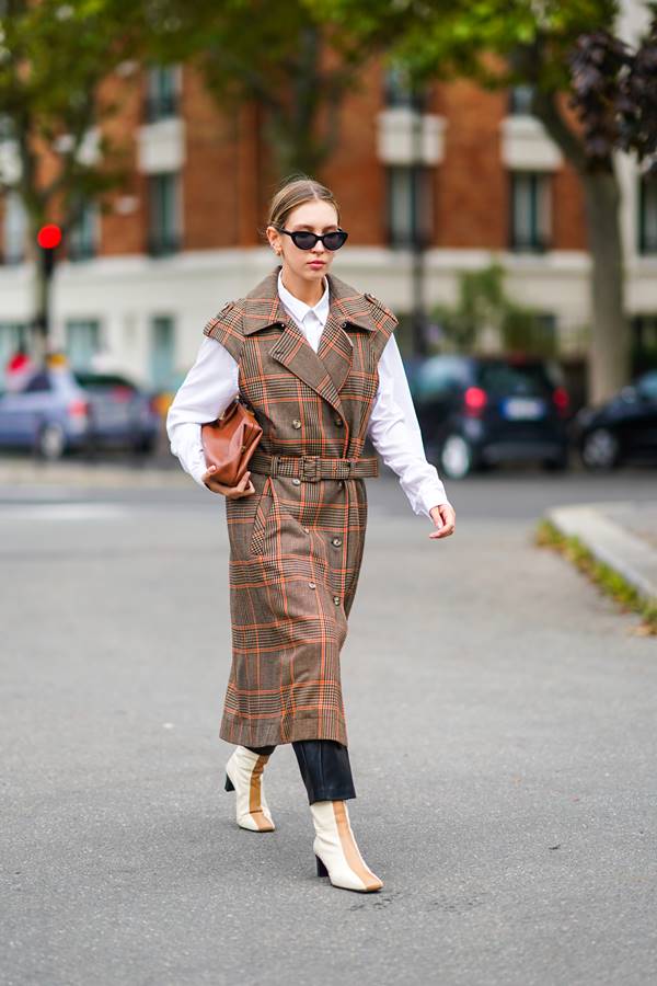 Camisa branca no street style