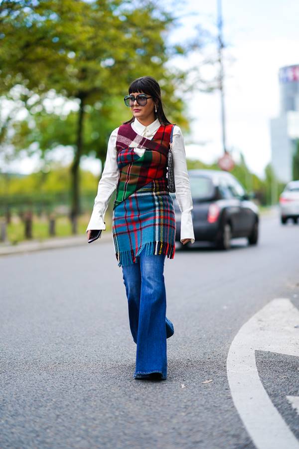 Camisa branca no street style