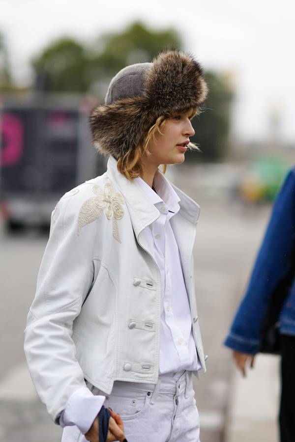 Camisa branca no street style