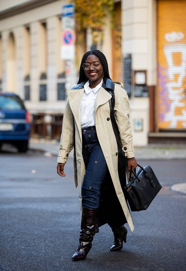 Camisa branca no street style