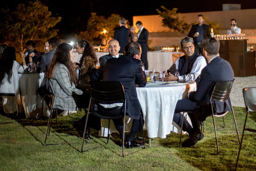 Jantar de fim de ano na Embaixada da Índia