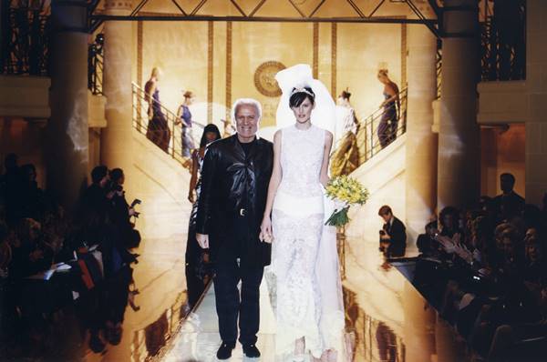 Gianni Versace e Stella Tennnat