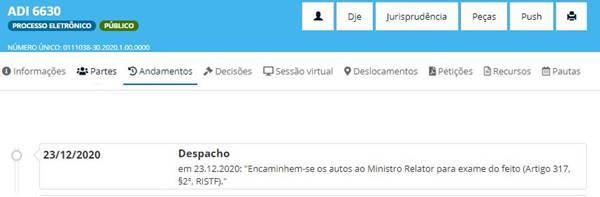 Presidente do STF envia ao relator recurso da PGR contra alteração na Lei da Ficha Limpa