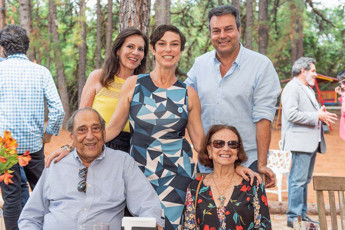 Margarete Malvar Mendonça, Maria Paula Fidalgo, Cyro Fidalgo, Wilson Fidalgo e Gilka Fidalgo