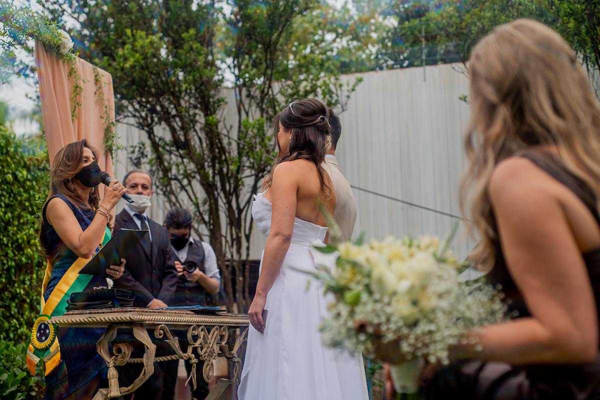 Brasília (DF), 28/12/2020. Casamento e Isabela de Paula e João Paulo Menezes. Foto: Jacqueline Lisboa/Especial Metrópoles