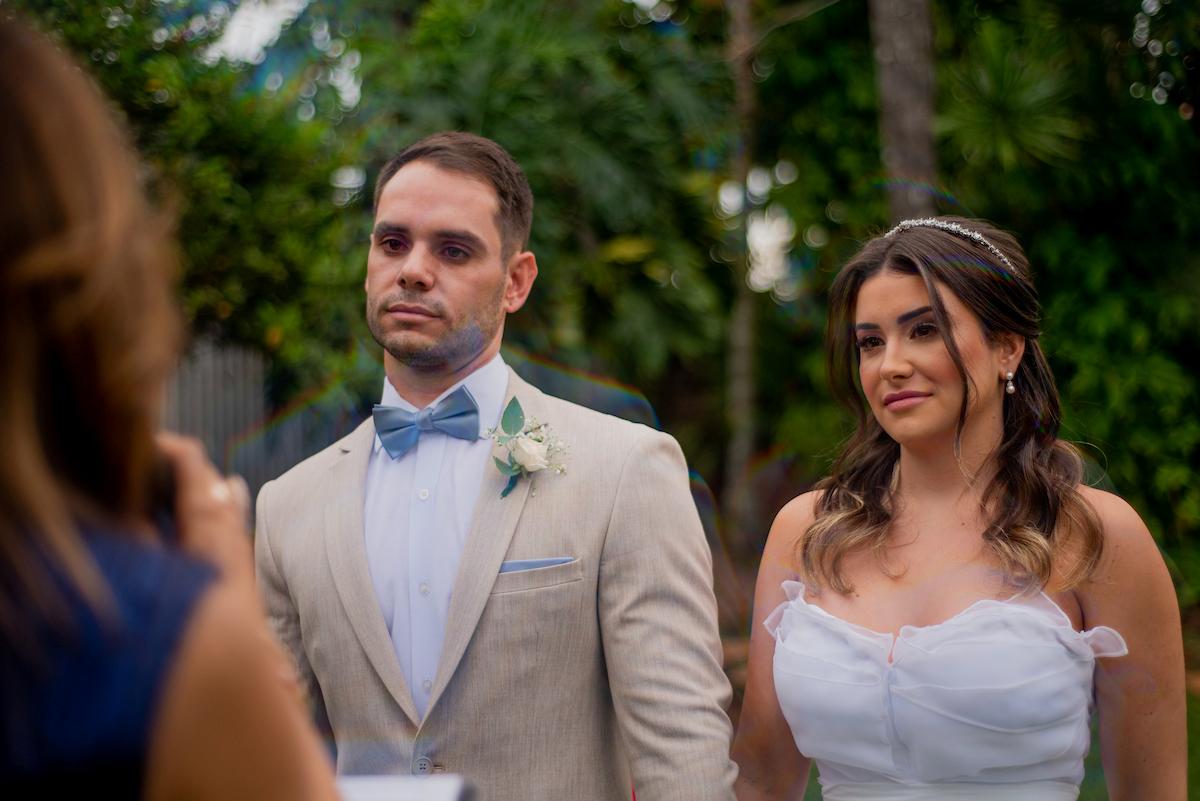 Brasília (DF), 28/12/2020. Casamento e Isabela de Paula e João Paulo Menezes. Foto: Jacqueline Lisboa/Especial Metrópoles