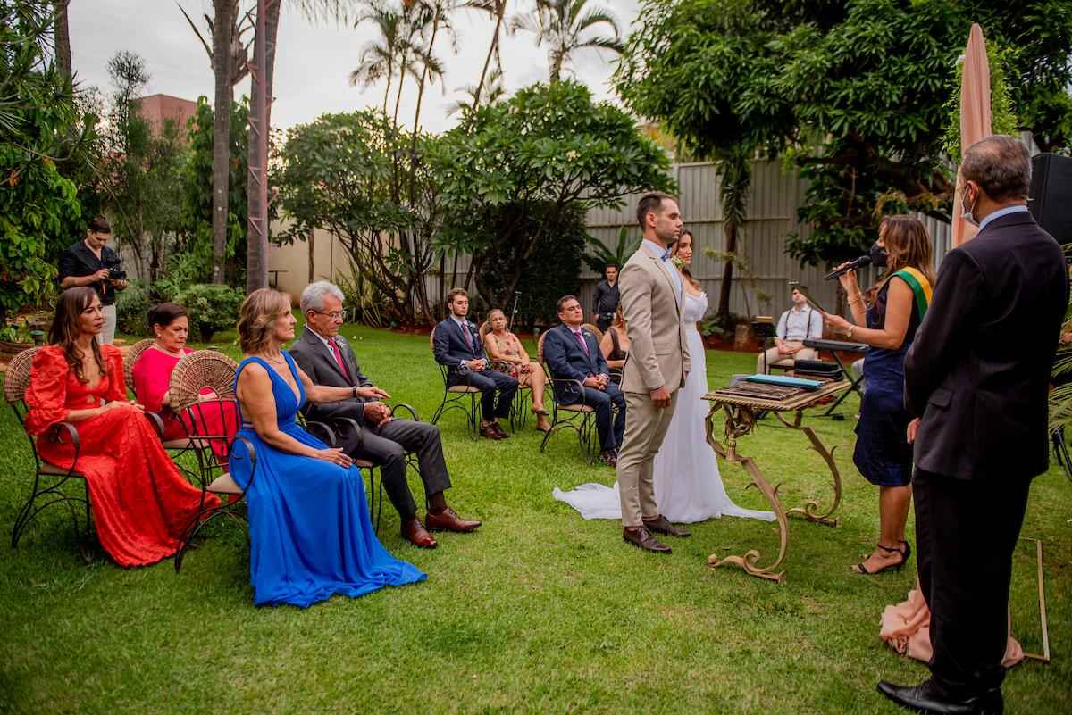 Brasília (DF), 28/12/2020. Casamento e Isabela de Paula e João Paulo Menezes. Foto: Jacqueline Lisboa/Especial Metrópoles