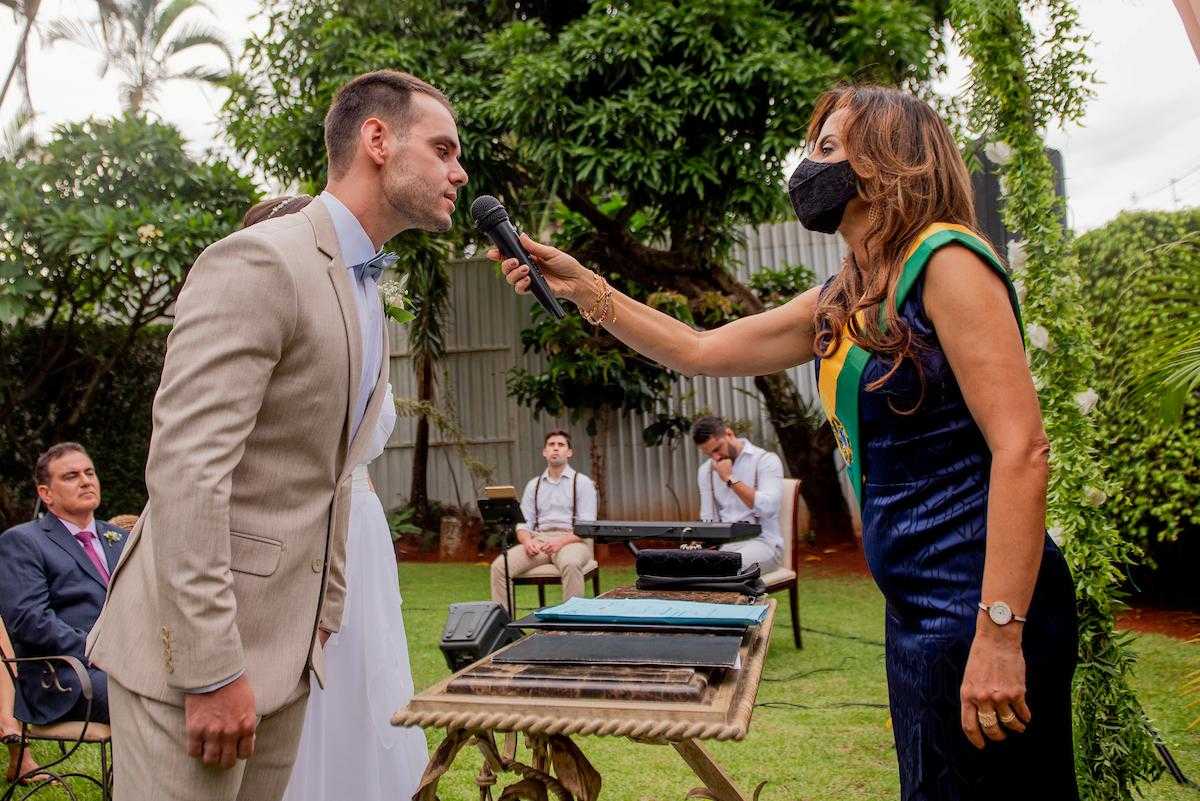 Brasília (DF), 28/12/2020. Casamento e Isabela de Paula e João Paulo Menezes. Foto: Jacqueline Lisboa/Especial Metrópoles