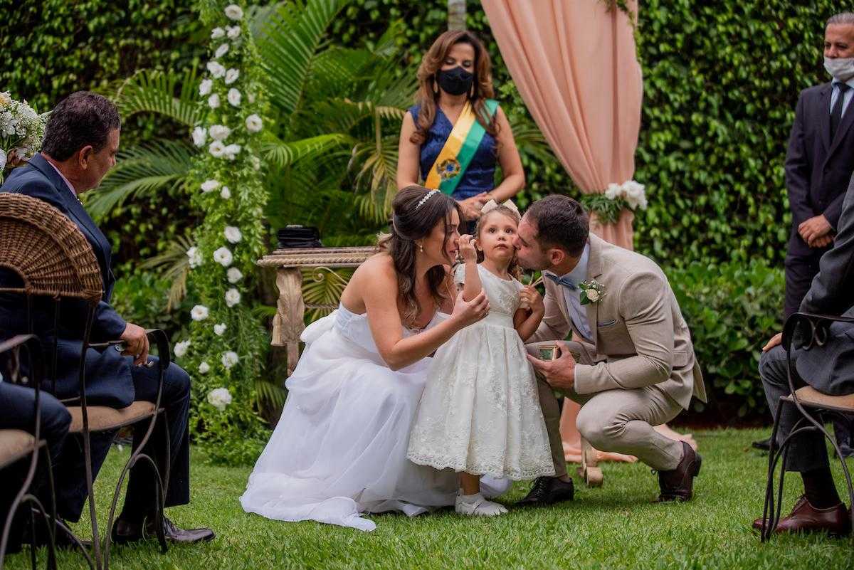 Brasília (DF), 28/12/2020. Casamento e Isabela de Paula e João Paulo Menezes. Foto: Jacqueline Lisboa/Especial Metrópoles