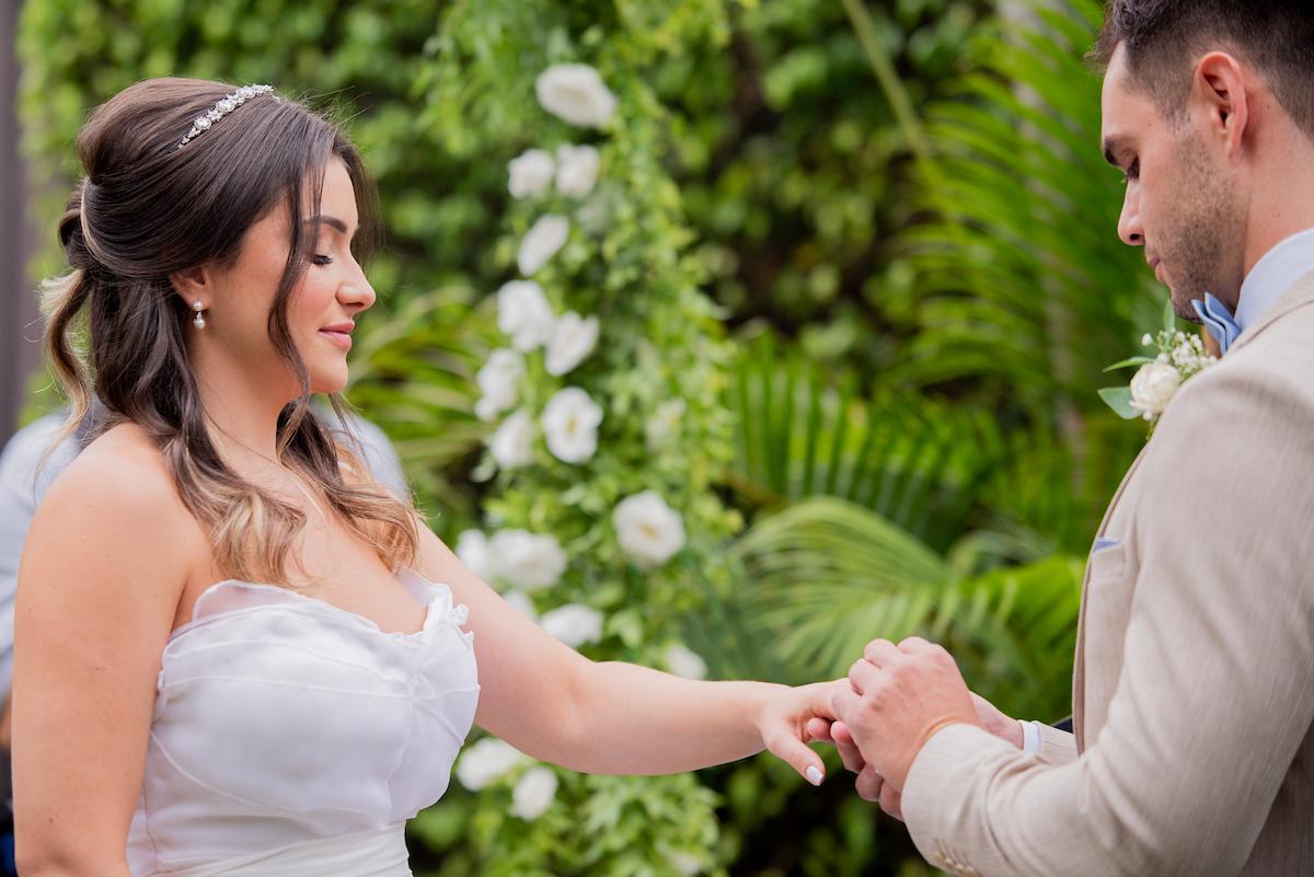 Brasília (DF), 28/12/2020. Casamento e Isabela de Paula e João Paulo Menezes. Foto: Jacqueline Lisboa/Especial Metrópoles