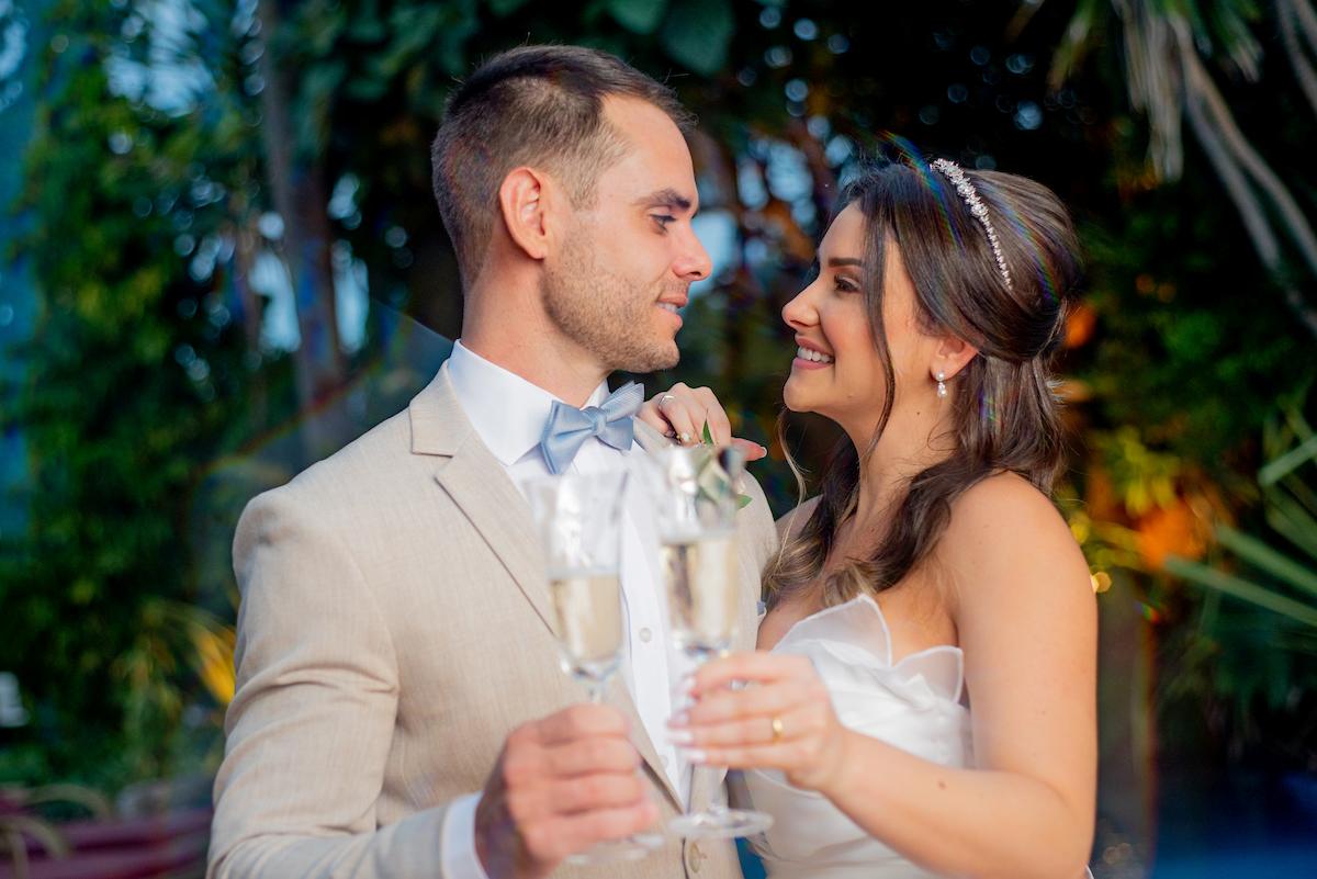 Brasília (DF), 28/12/2020. Casamento e Isabela de Paula e João Paulo Menezes. Foto: Jacqueline Lisboa/Especial Metrópoles