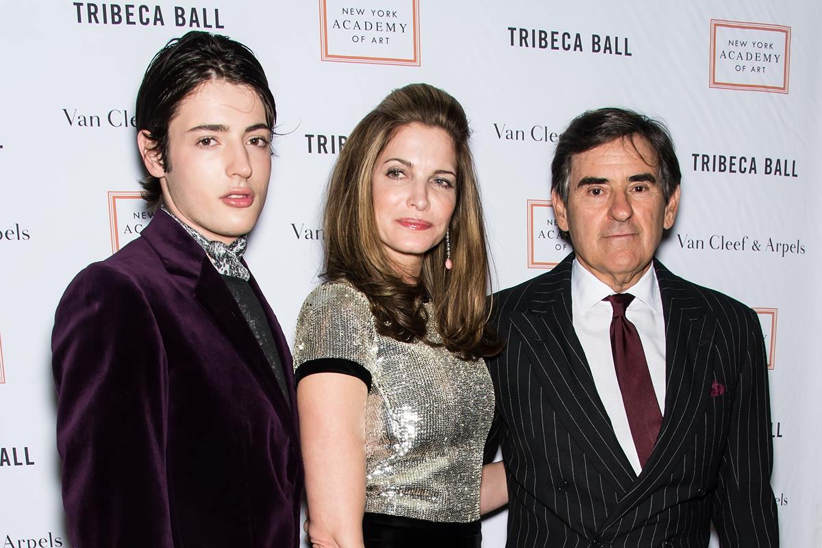 Harry Brant, Stephanie Seymour e Peter Brant