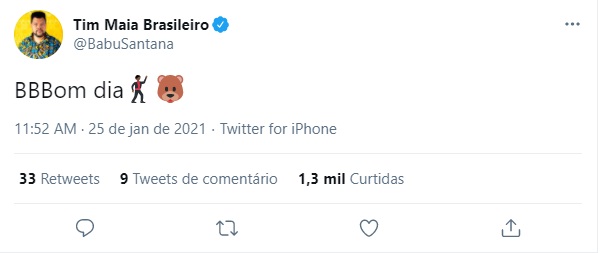 Babu no Twitter